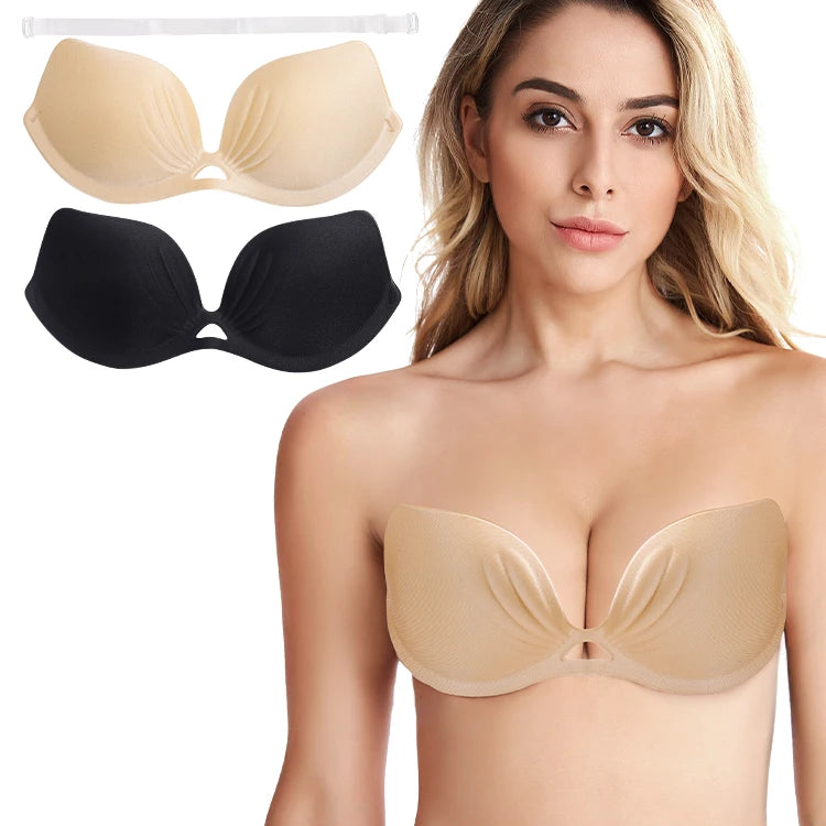 NipLift Strapless Invisible Push-Up Bra