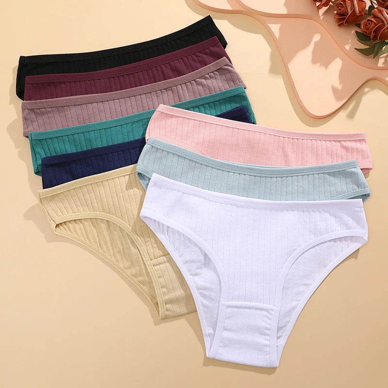 NipLift 6PCS/SET FineToo Cotton Panties