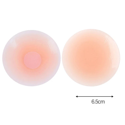 NipLift Lift up Invisible Reusable Self Adhesive Silicone Breast Lift Tape Nipple Cover Chest Paste Push up Party Dress Bras