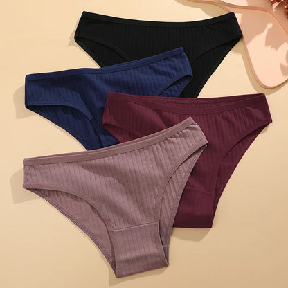 NipLift 6PCS/SET FineToo Cotton Panties