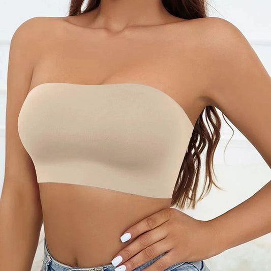 NipLift Seamless Strapless Tube Top Bra