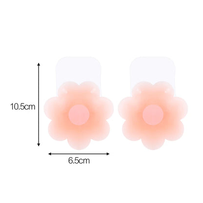NipLift Lift up Invisible Reusable Self Adhesive Silicone Breast Lift Tape Nipple Cover Chest Paste Push up Party Dress Bras