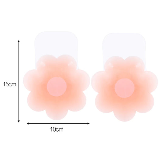 NipLift Lift up Invisible Reusable Self Adhesive Silicone Breast Lift Tape Nipple Cover Chest Paste Push up Party Dress Bras