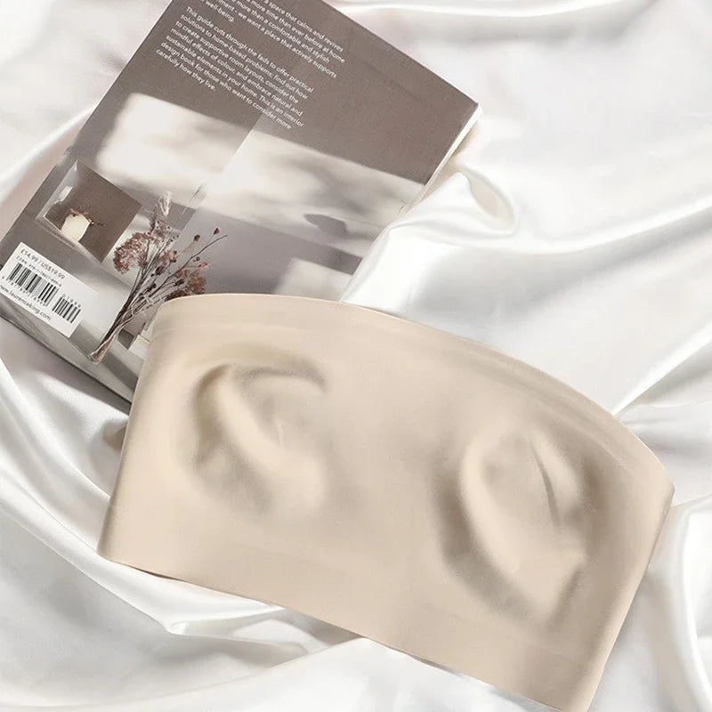NipLift Seamless Strapless Tube Top Bra