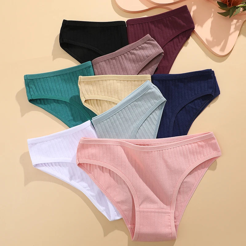 NipLift 6PCS/SET FineToo Cotton Panties